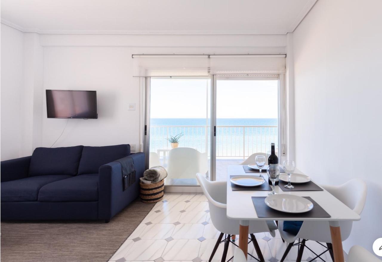 Apartamento Primera Linea De Playa Bellreguard Esterno foto