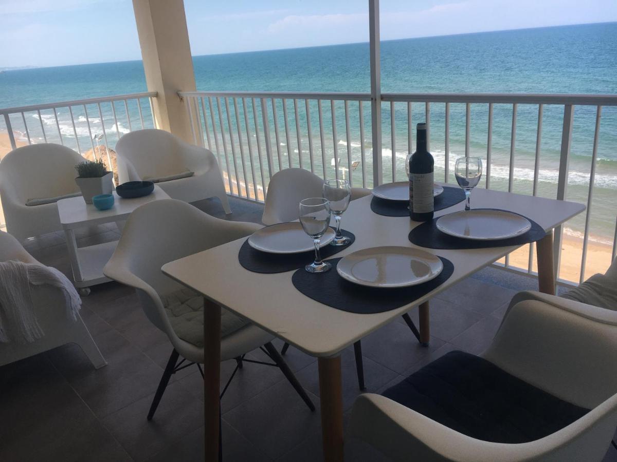 Apartamento Primera Linea De Playa Bellreguard Esterno foto